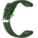 Curea ceas Smartwatch Garmin Fenix 7 / 6 / 5 Plus / 5, 22 mm Silicon iUni Green